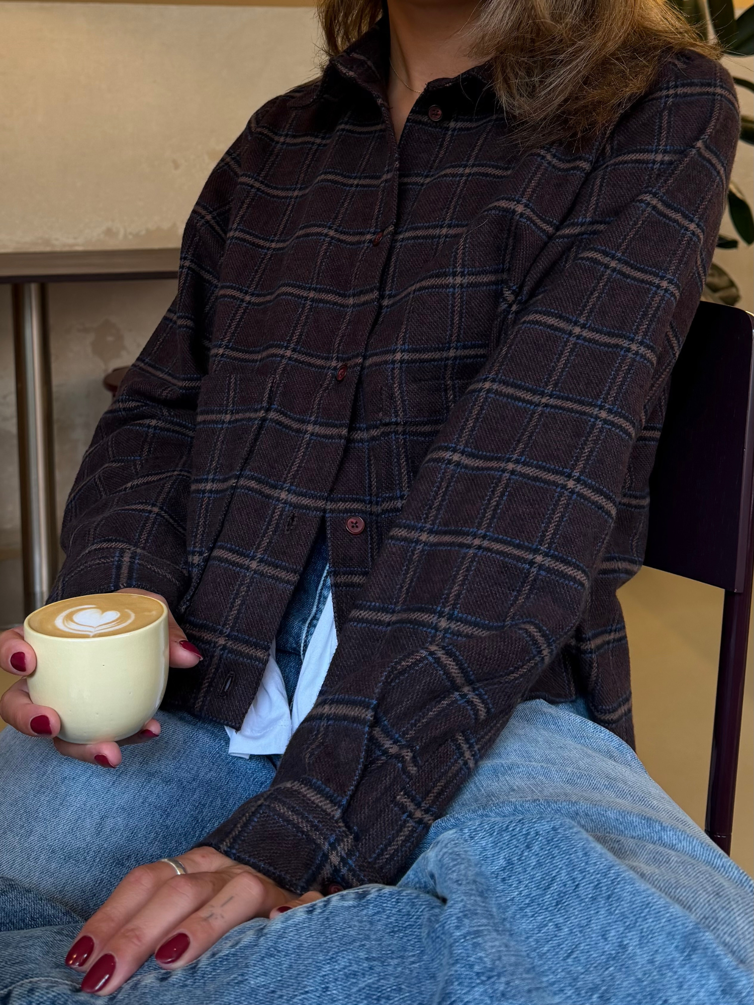 Basic Apparel Misa Shirt Skjorter 864 Chicory coffee